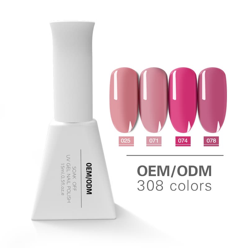 Hot sale 308 colors gel nail polish color gel wholesale
